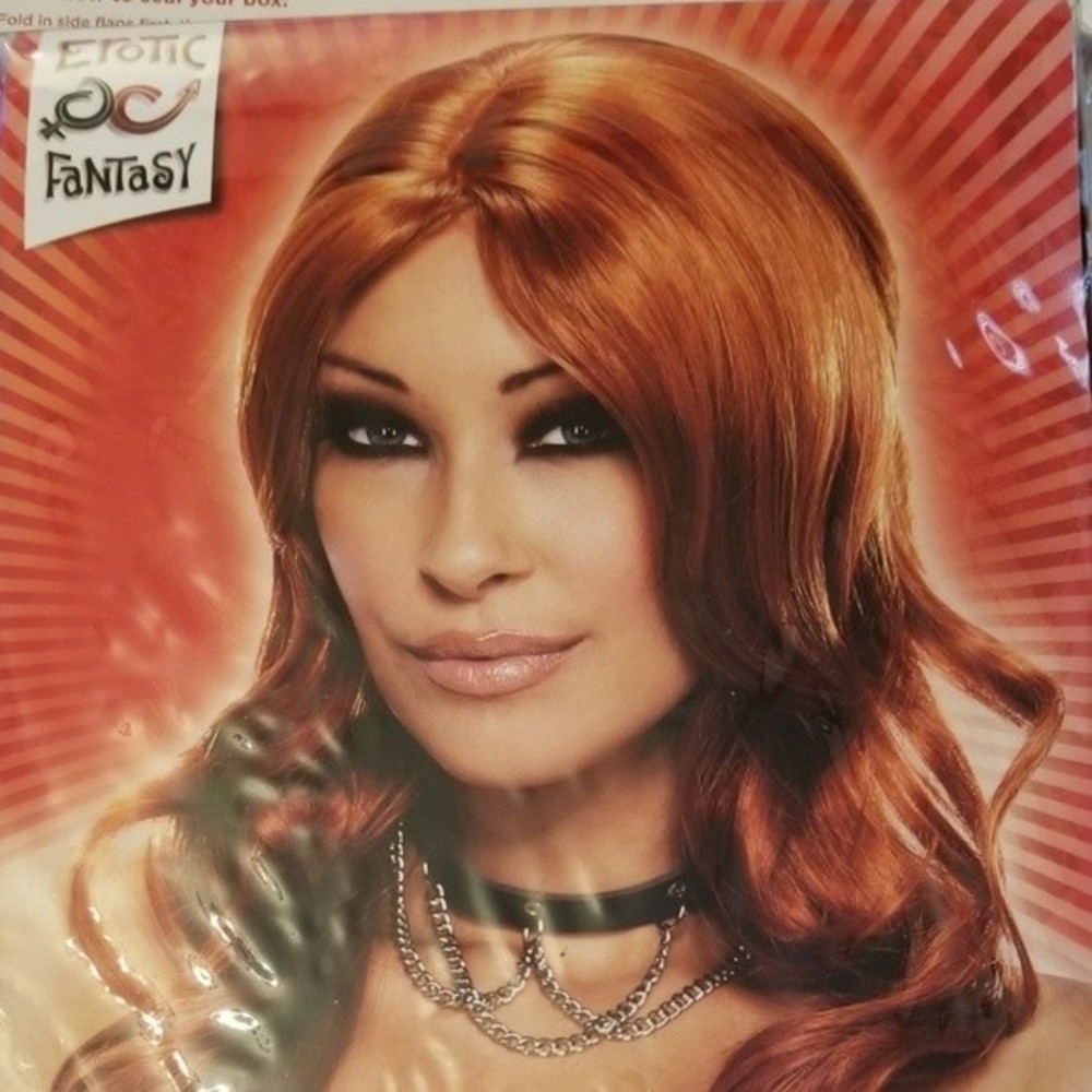Erotic Fantasy Long Ruby Wig